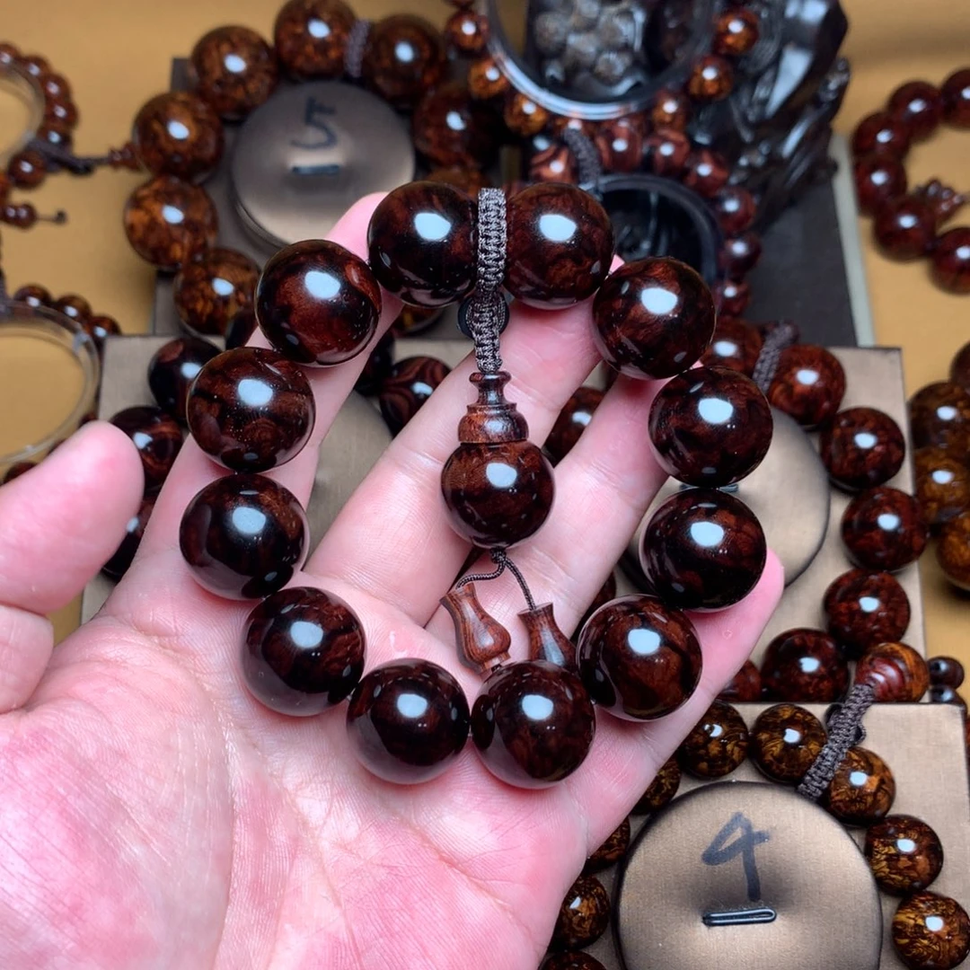 黄花梨/降香黄檀2.0紫油梨瘤疤火焰纹