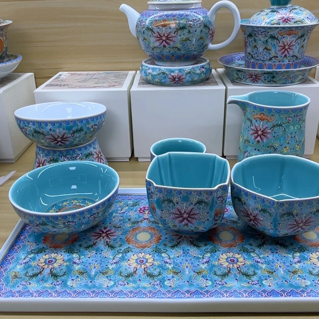 连***堂12件景德镇福利福利