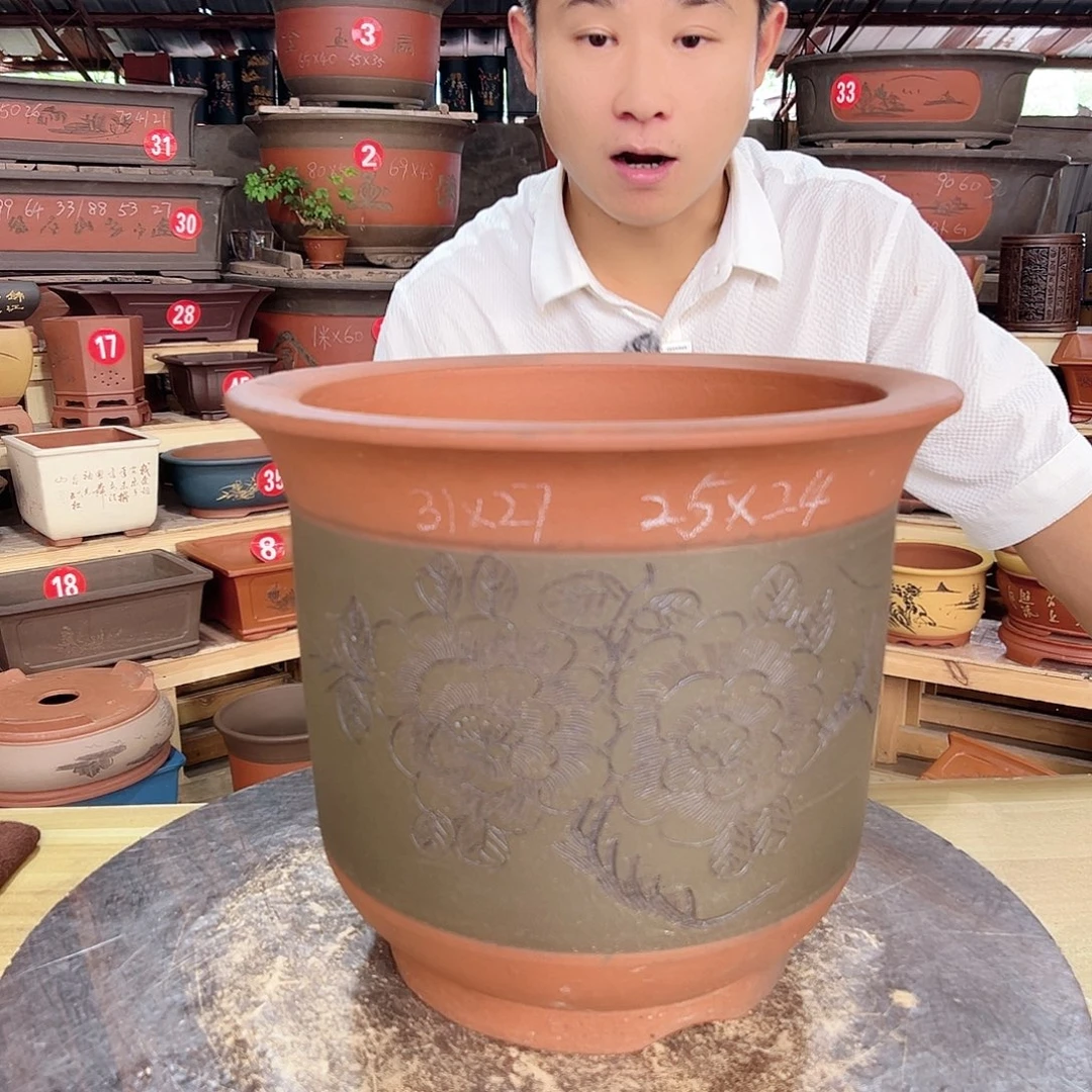 紫砂花盆工厂直发