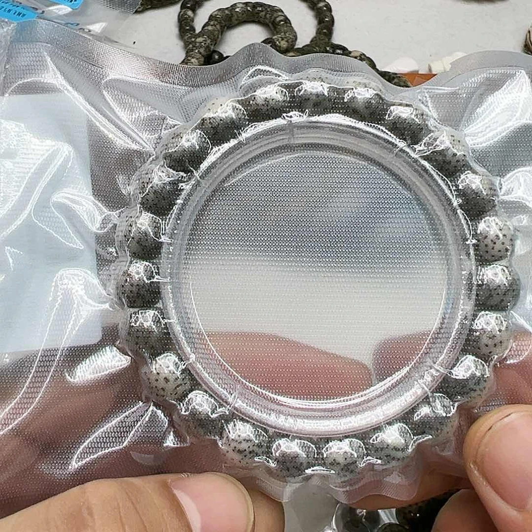 星月菩提手串36高端黑冰石玉星月菩提单圈10