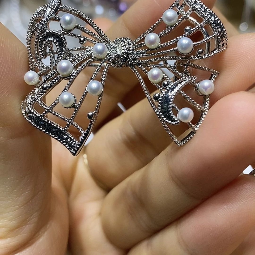 淡水珍珠耳钉未镶嵌