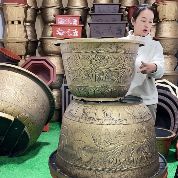 圆盆古铜六零一个