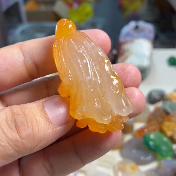玛瑙/玉髓未镶嵌吊坠(不含链)