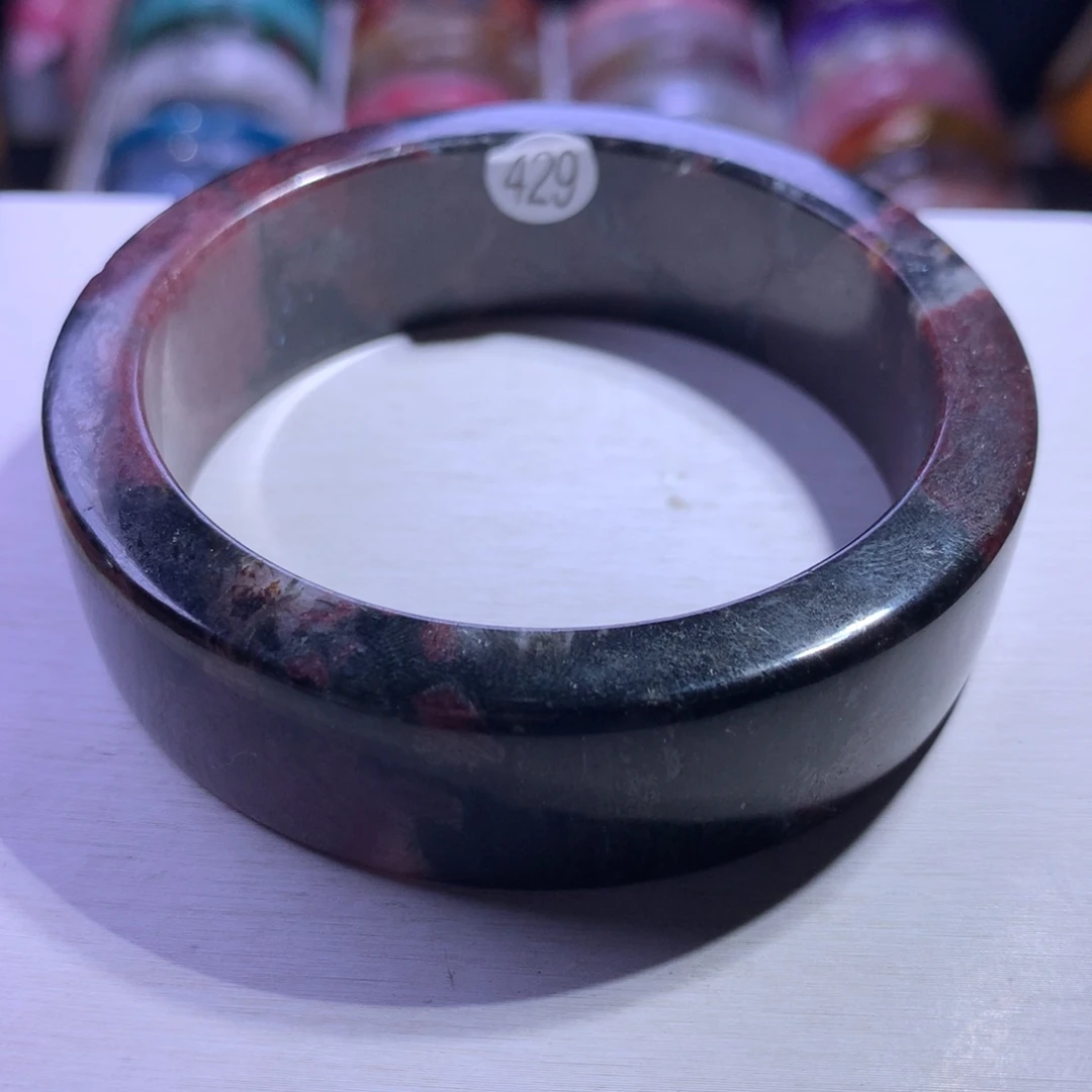 手镯水晶未镶嵌石榴石蓝闪60.4圈429