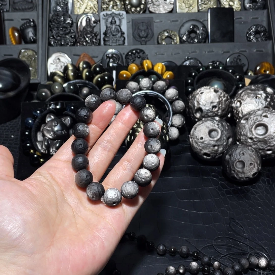 *****黑曜岩未镶嵌珠宝奇石