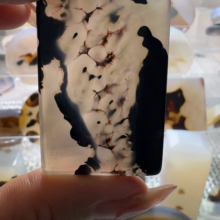 玛瑙/玉髓未镶嵌项链