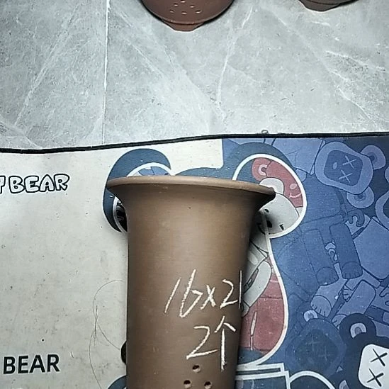 小号兰花紫泥两个