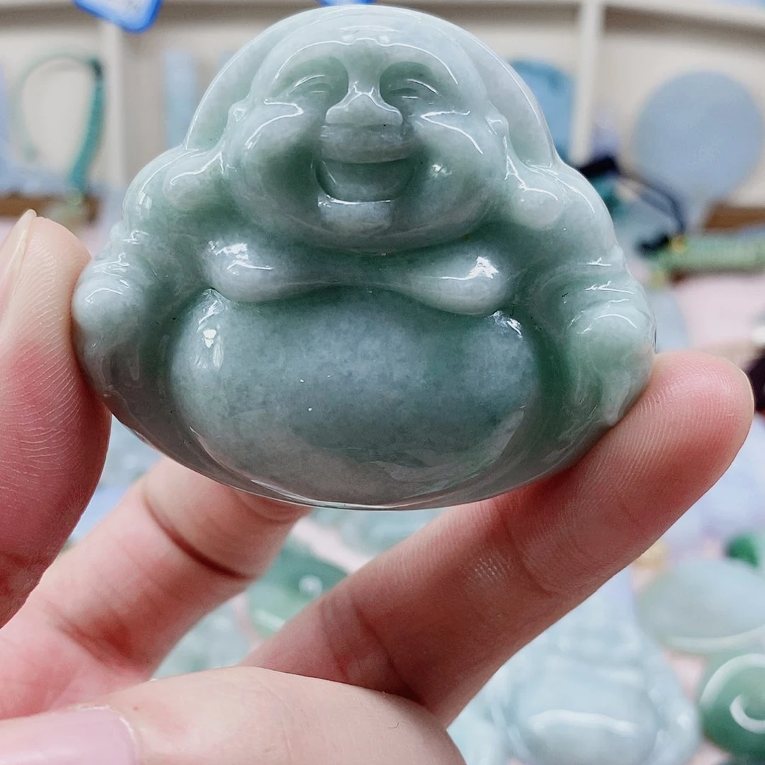 颈饰未镶嵌翡翠天然