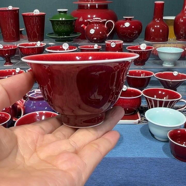 景德镇浅行窑玉兰杯