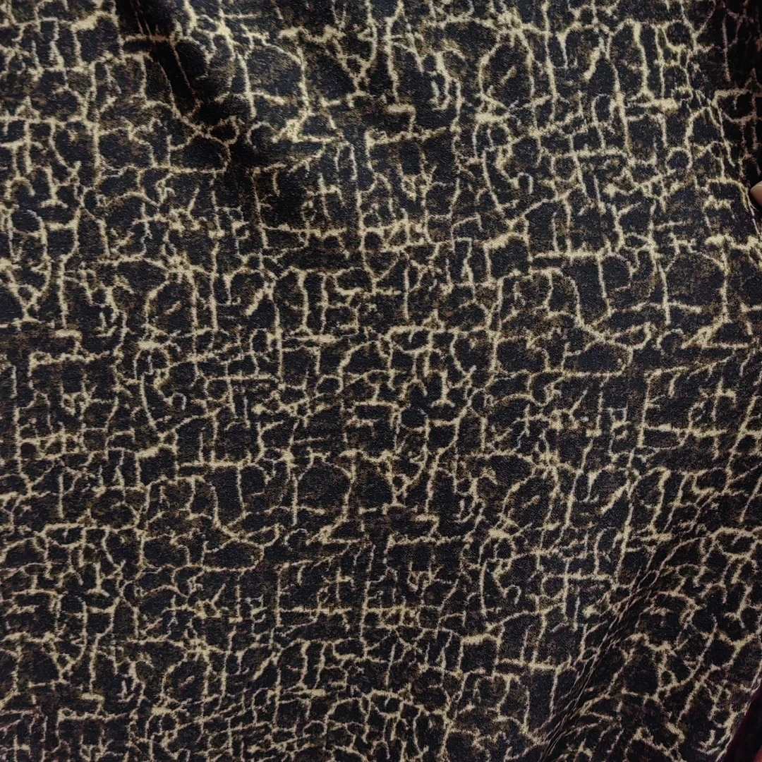 黑龟纹  织花奥绒布料（活动价）