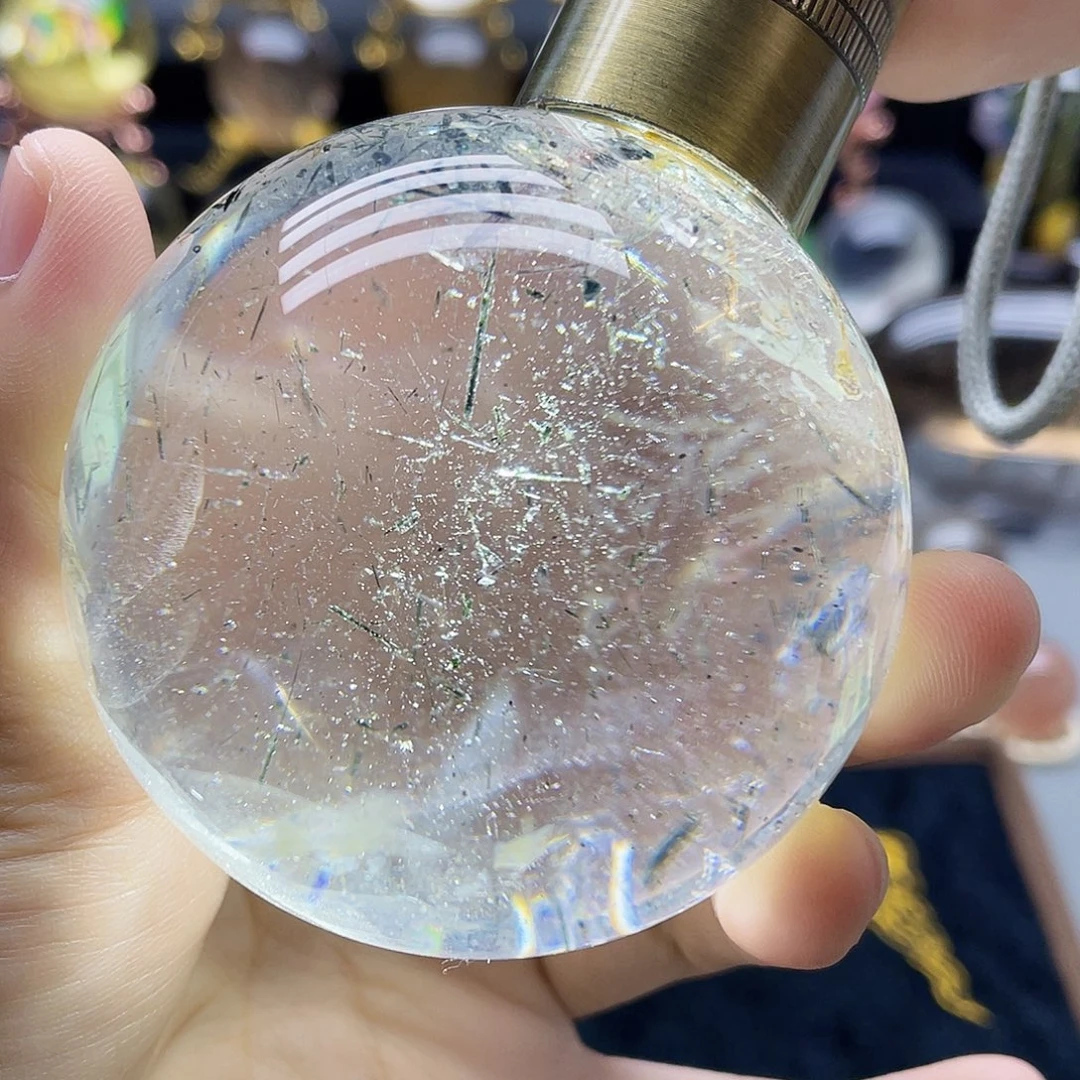 未镶嵌珠宝半成品水晶65.3mm