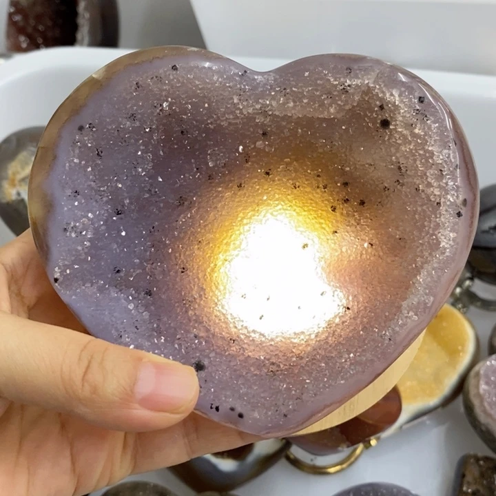 珠宝半成品未镶嵌紫晶