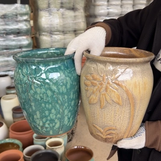 紫砂花盆高25口20————-