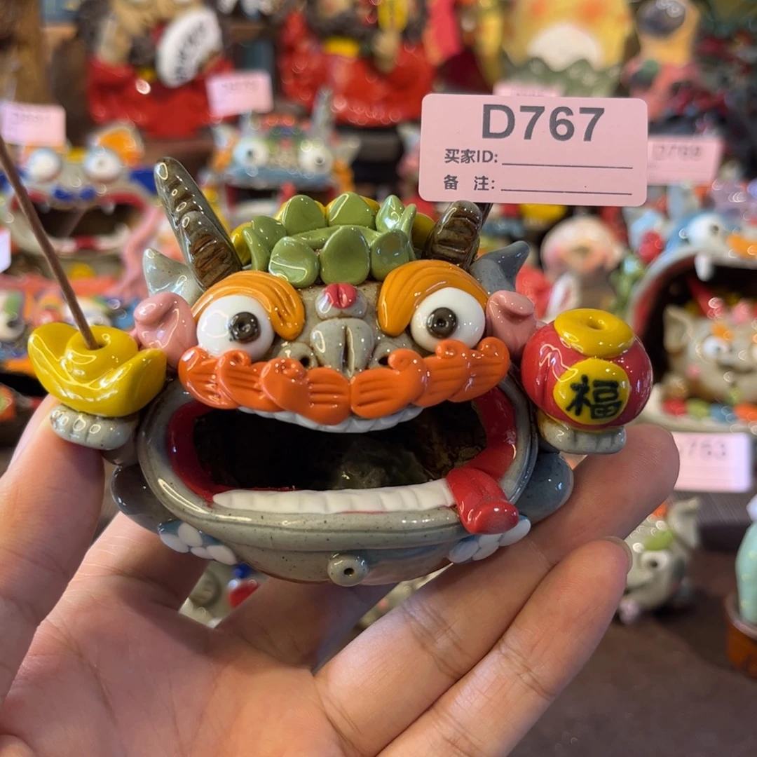 泥塑纯手工茶宠摆件