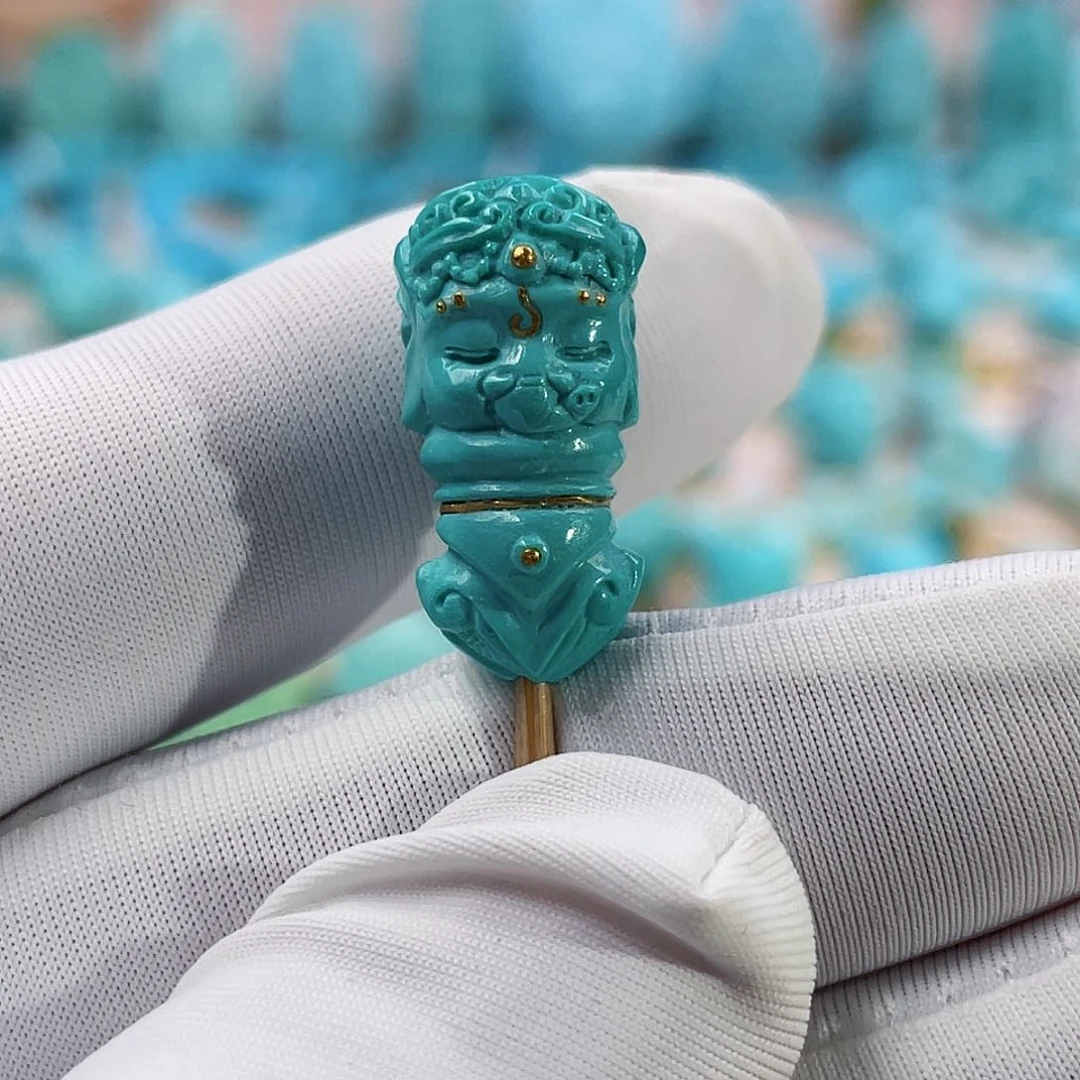 绿松石珠宝奇石未镶嵌