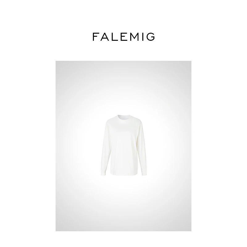 FALEMIG圆领打底上衣 FFA243518S0129