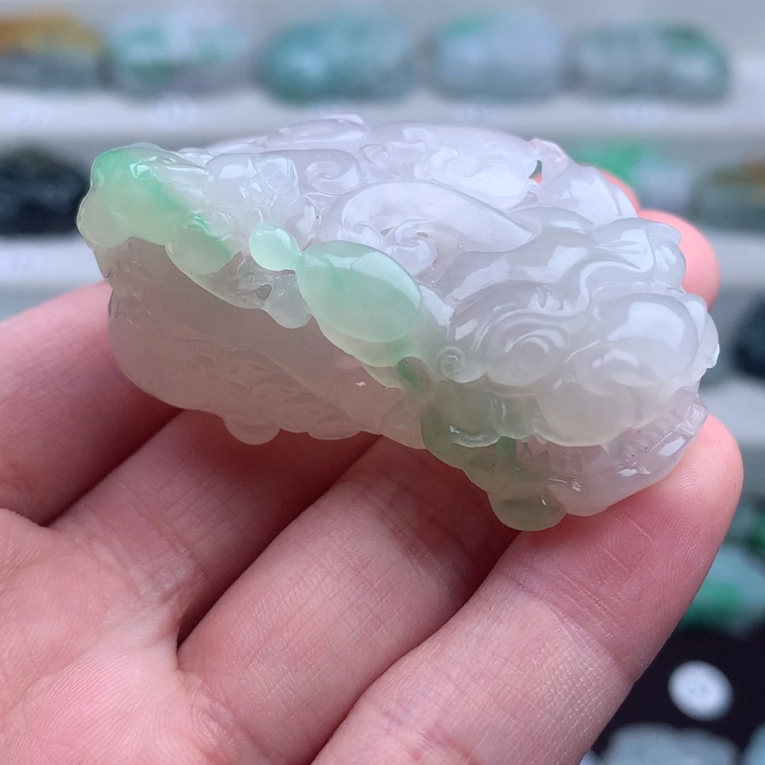 【闪购商品】翡翠未镶嵌颈饰貔貅