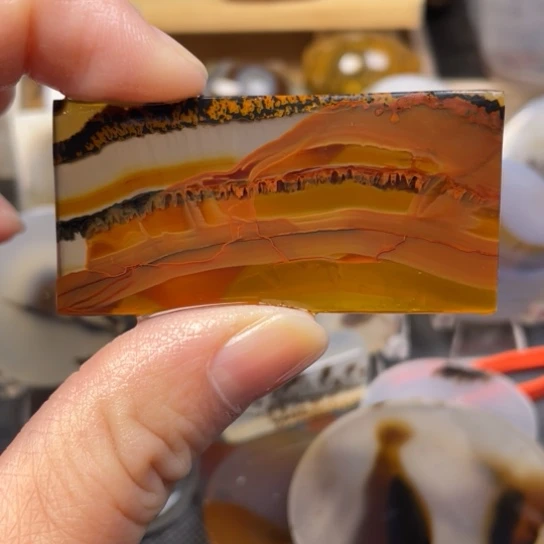 玛瑙/玉髓吊坠(不含链)未镶嵌