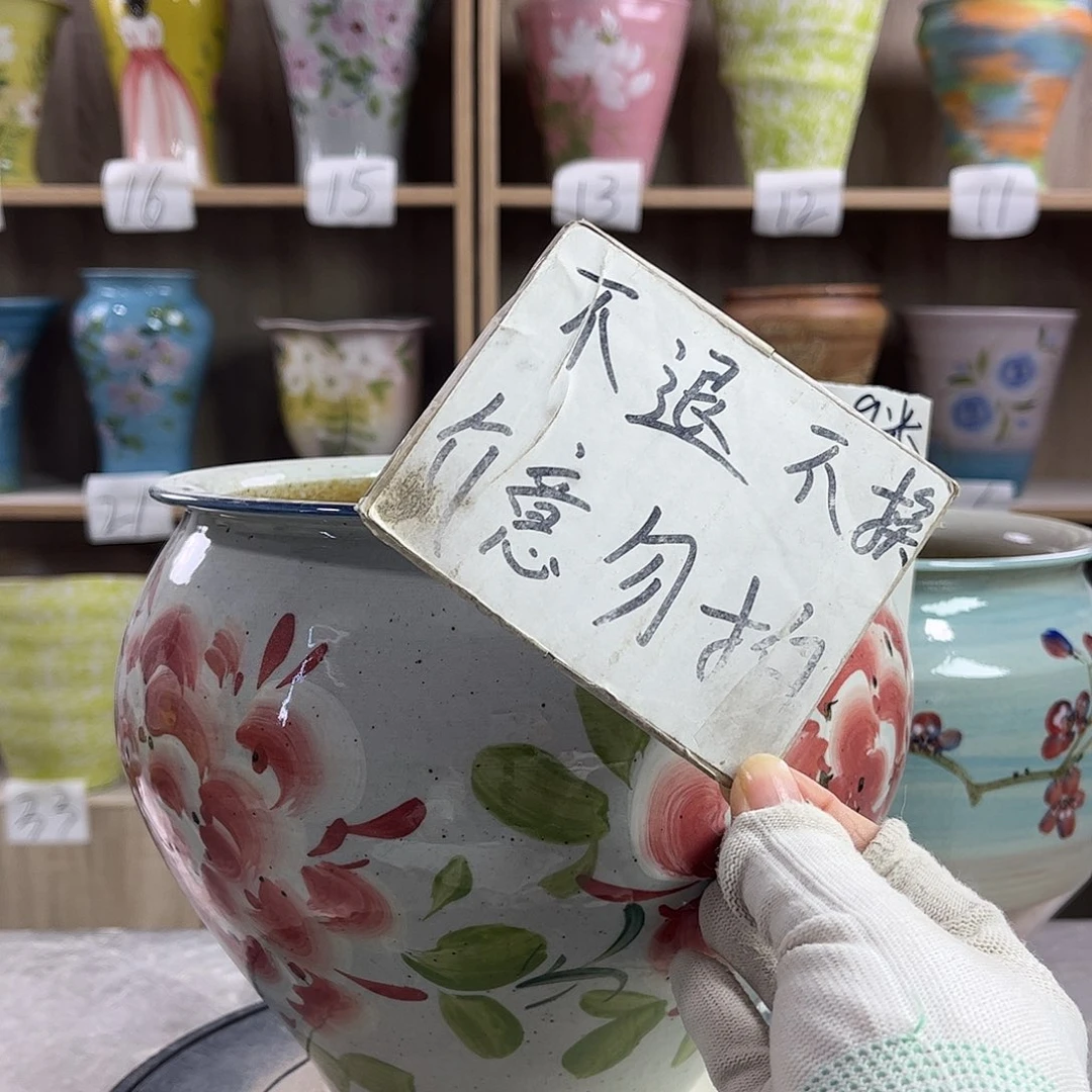 景德镇陶瓷花盆花盆