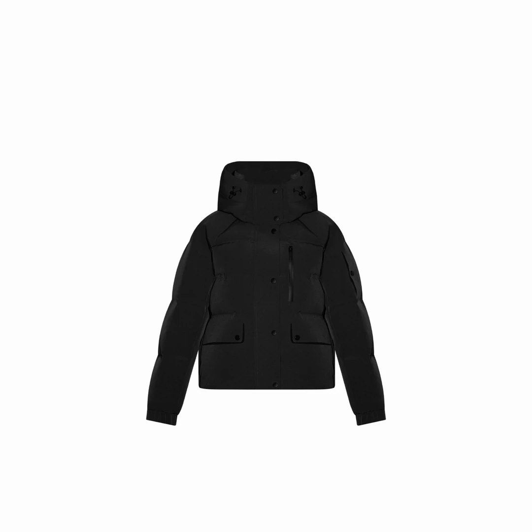 TFK新款女短款连帽时尚气质保暖羽绒服29713