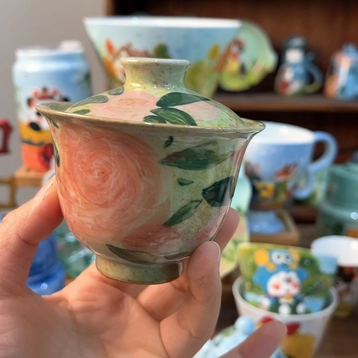 陶景德镇釉下手绘陶瓷