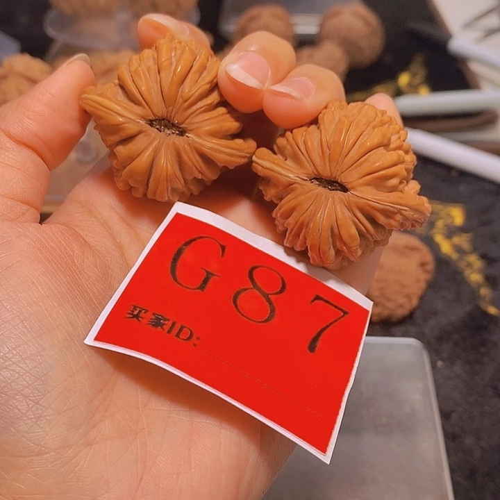吊坠文玩核桃四座楼42