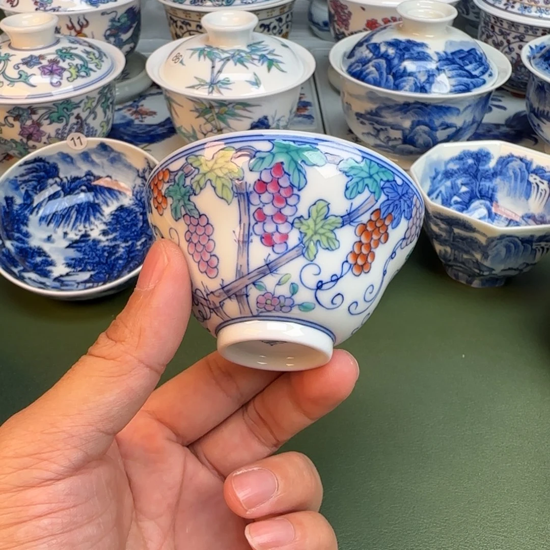 纯手工纯手绘茶具35