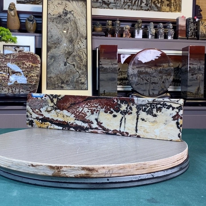 *****石材广西国画石草花石