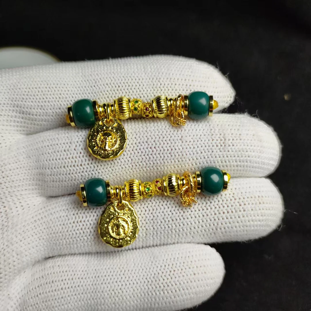 雪巴红绿灯万象轴星月百香长串文玩配饰配件