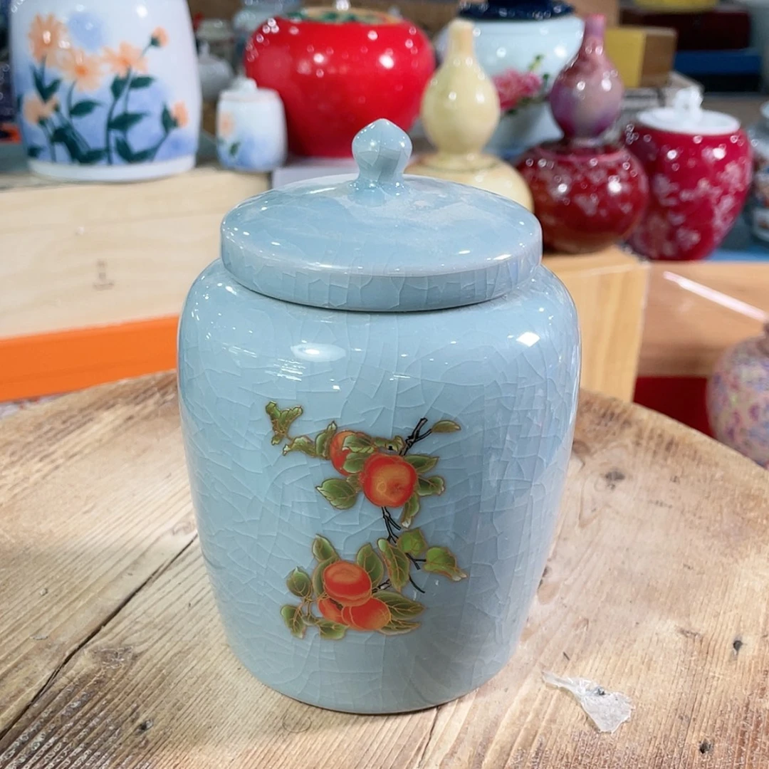 【闪购商品】罐陶瓷茶叶罐密封罐
