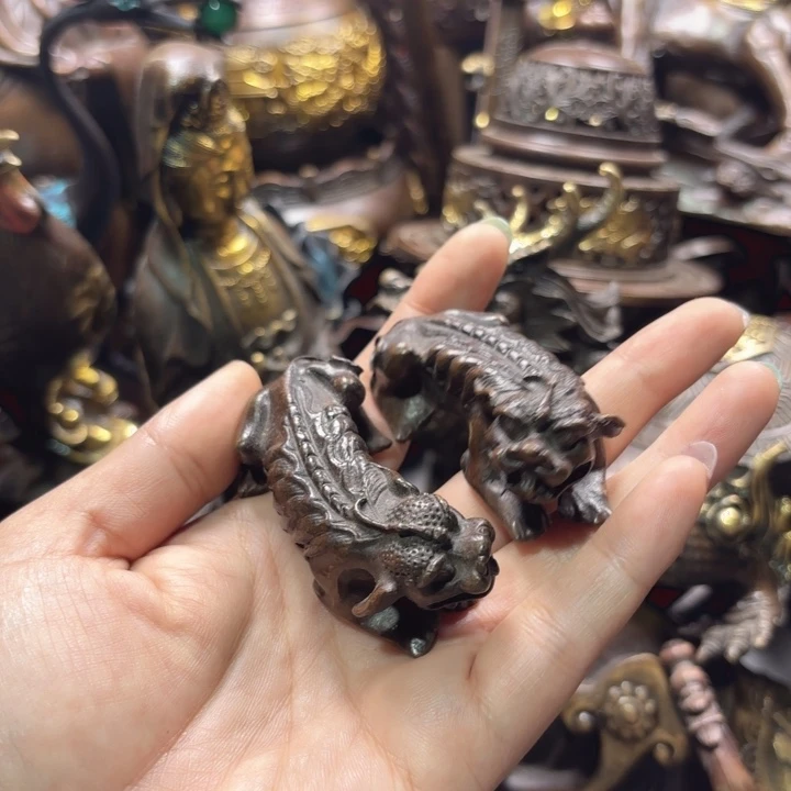 铜器摆件收收藏藏