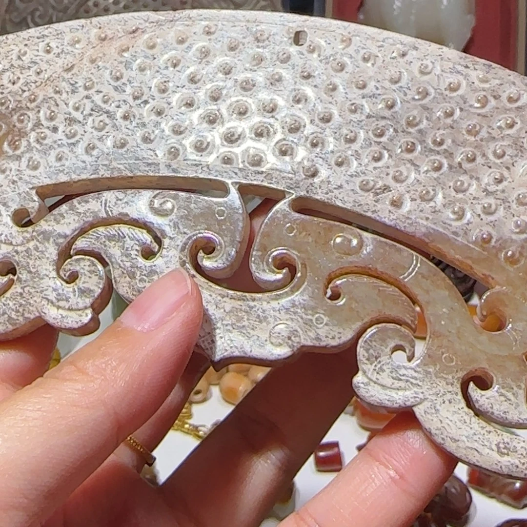 钰***室和田玉未镶嵌挂件