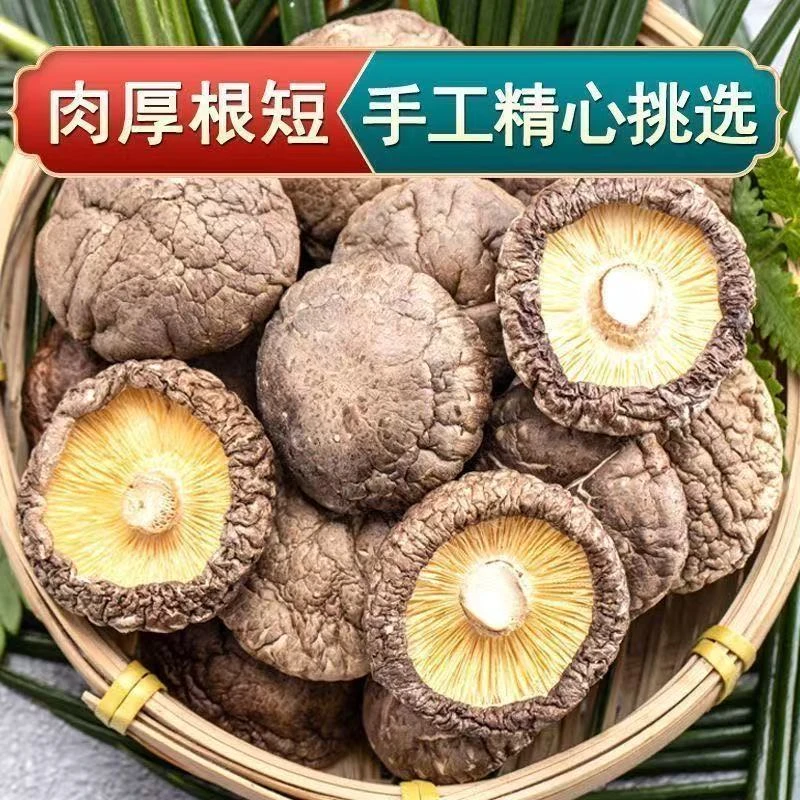 【一斤装】精选古田香菇干干货500g无熏硫新货