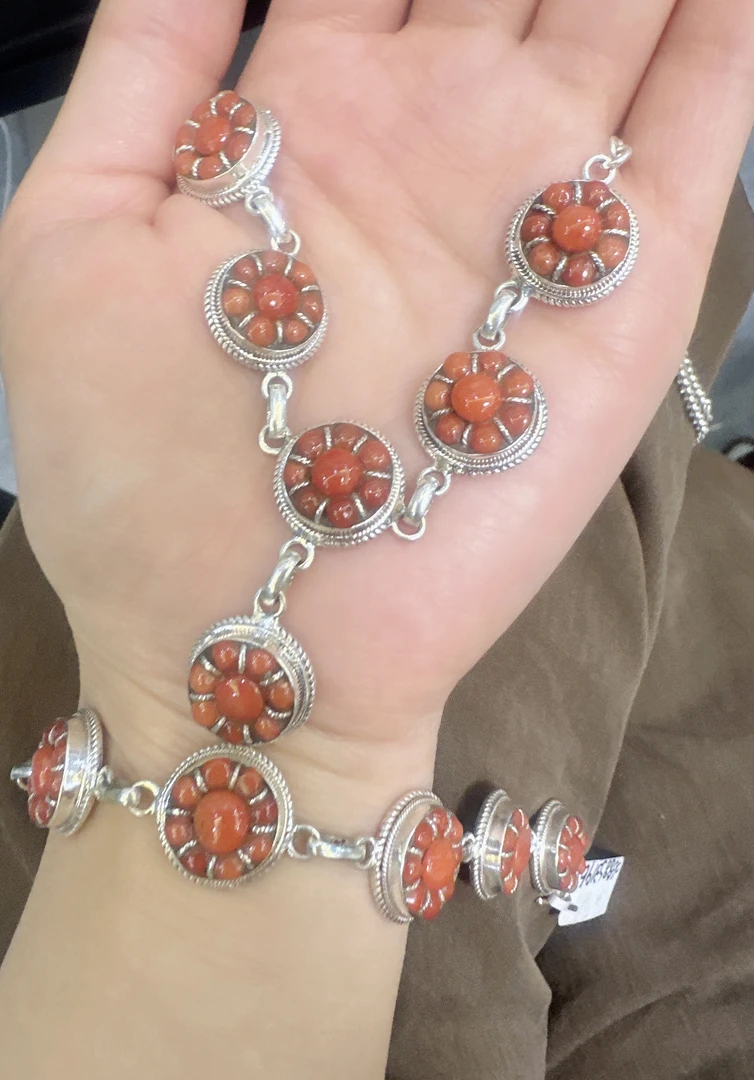 非金属珐琅项链 手链项链