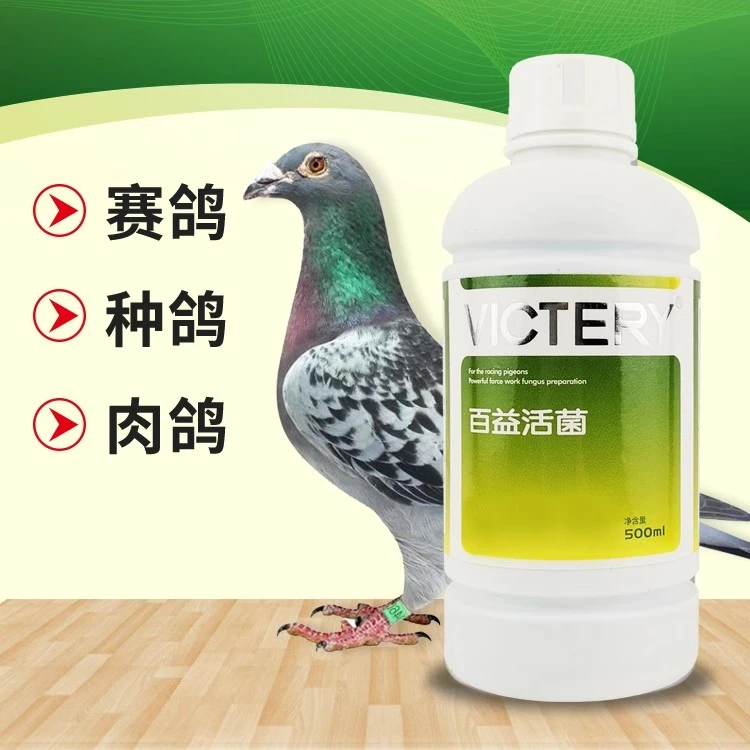 汉诺威百益活菌500ML赛鸽信鸽鹦鹉鸟肠道活菌活菌赛鸽