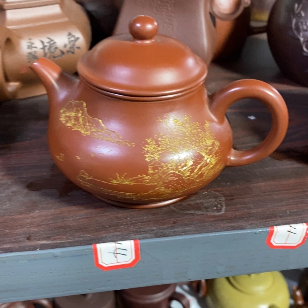 紫砂茶壶原矿手工143