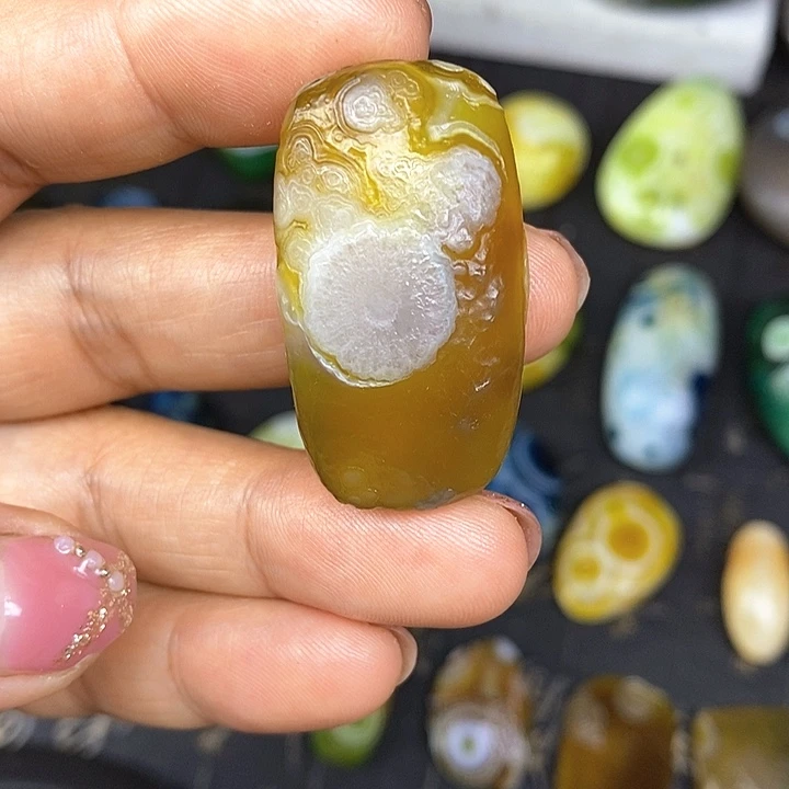 太阳花牌子奇石无孔