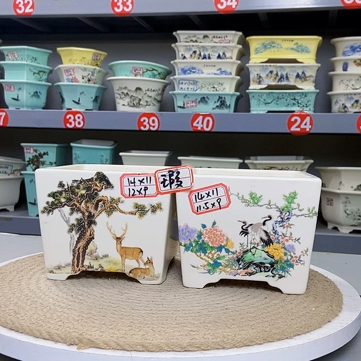 紫砂花瓶紫砂花盆