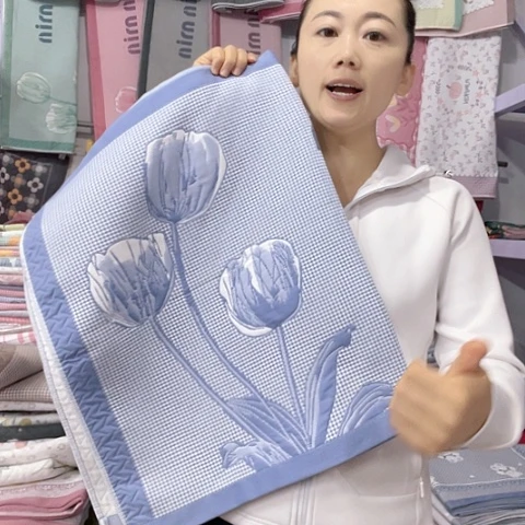 棉特价蓝色郁金香