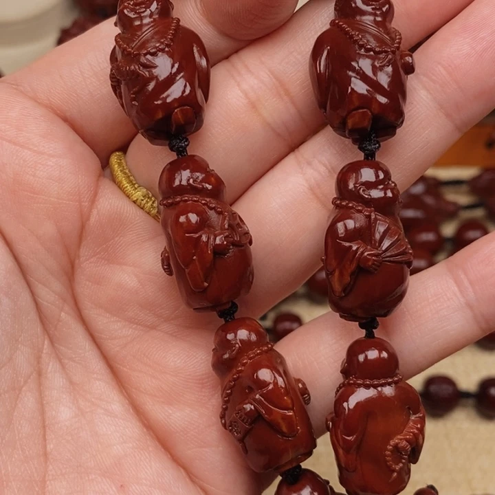 3***k橄榄核吊坠整身弥勒