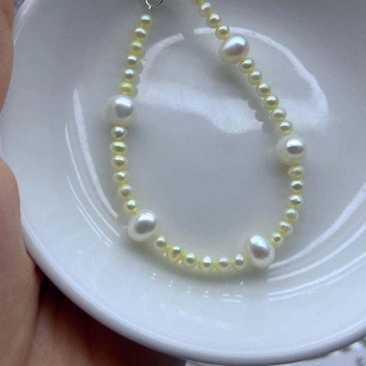 颈饰未镶嵌淡水珍珠