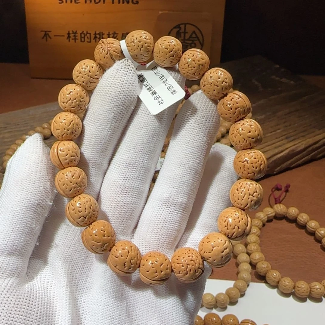 桃核手串笃*1.2月夕花晨 福利