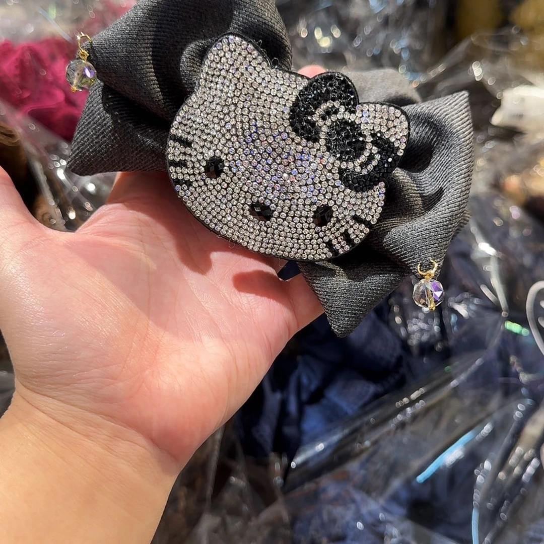 非金属凯蒂猫满锆发圈