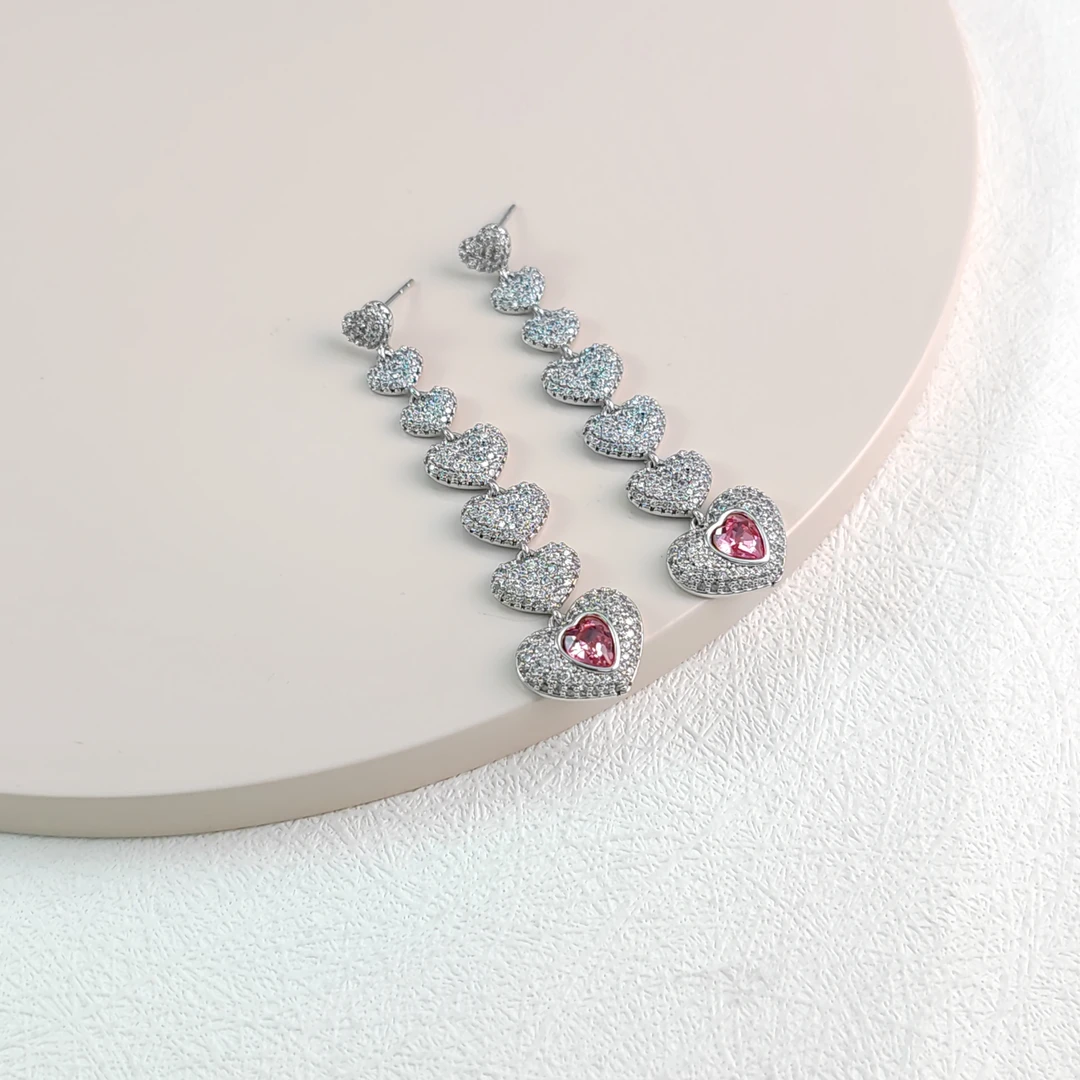 XUPING/旭平首饰 合金仿水晶耳饰 【潘生福利】时尚气质 X000941634