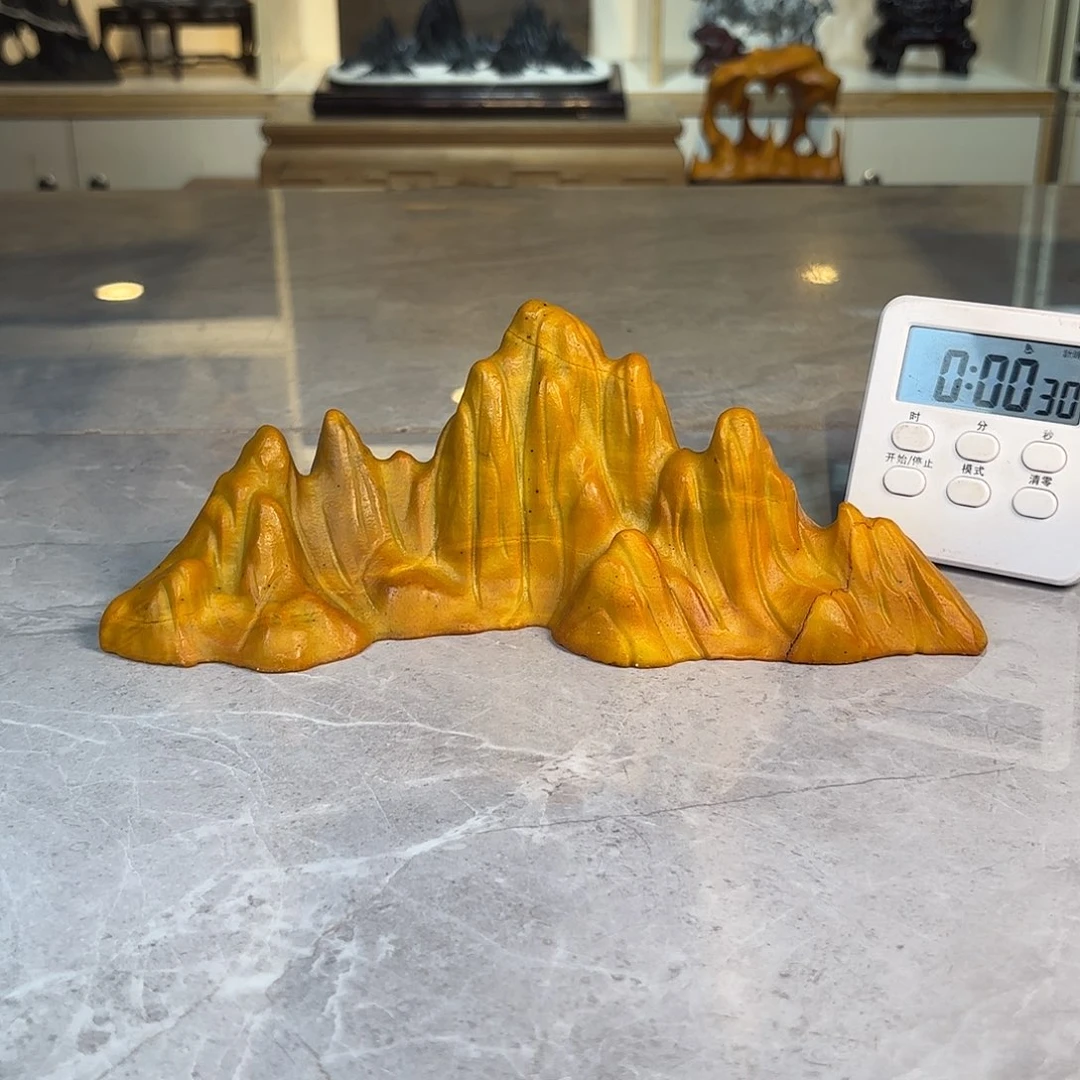 江***鸣灵璧石手工雕刻奇石摆件