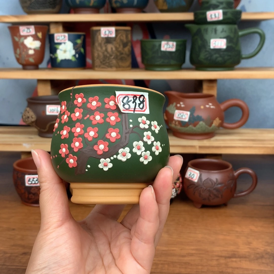 茶杯紫砂宜兴紫砂茶具