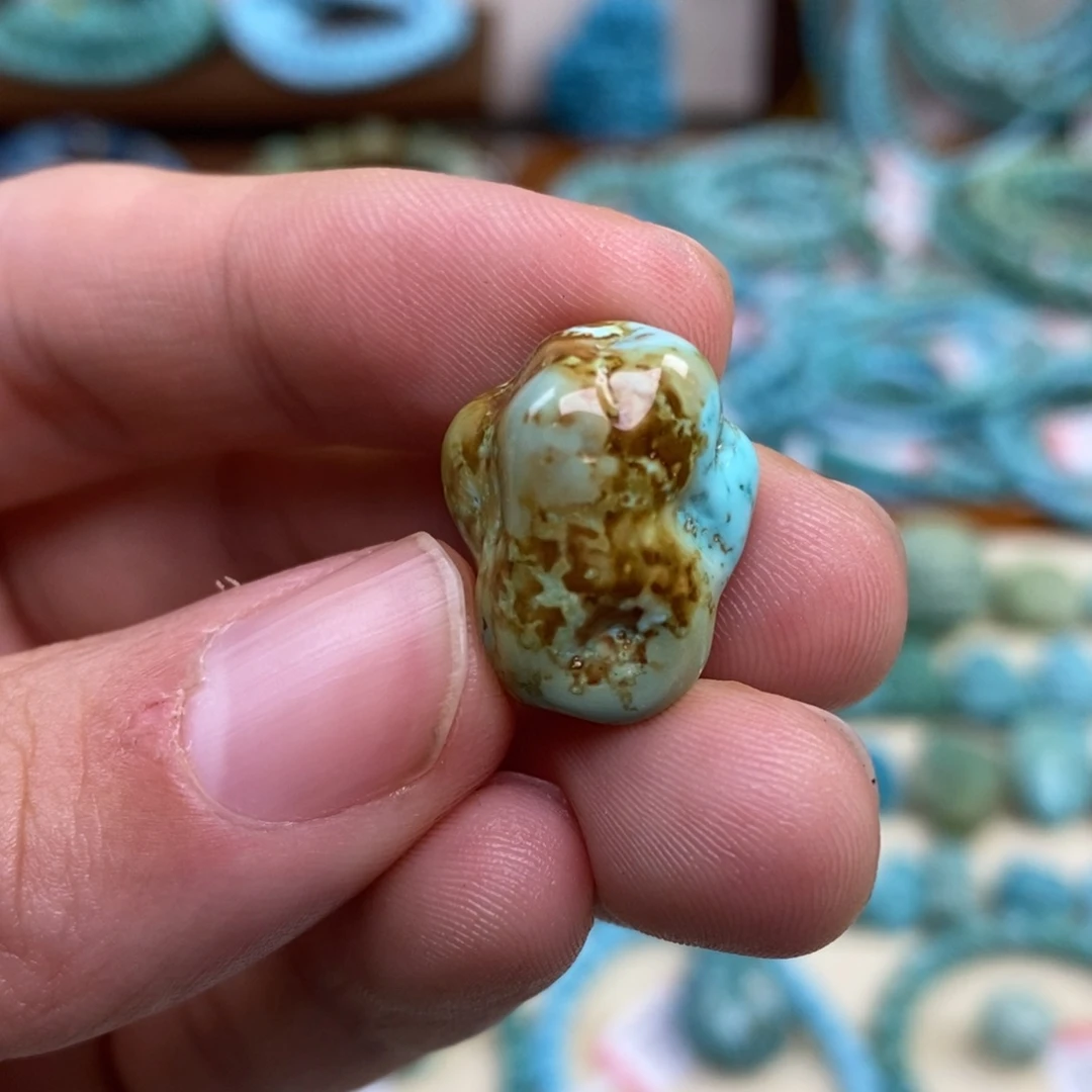 绿松石未镶嵌配饰