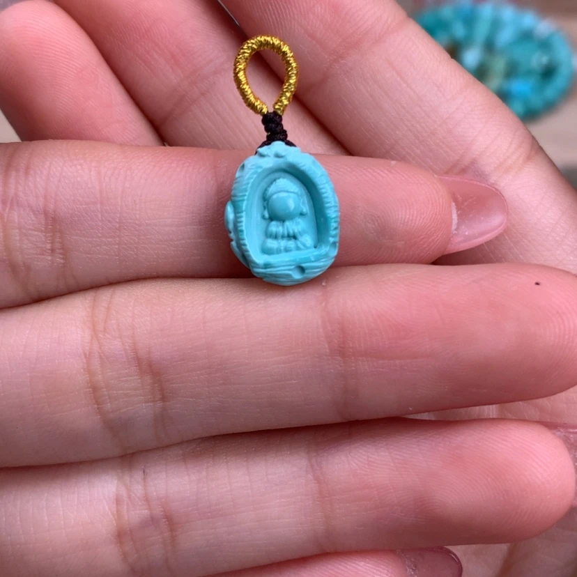 【闪购商品】绿松石雕刻未镶嵌