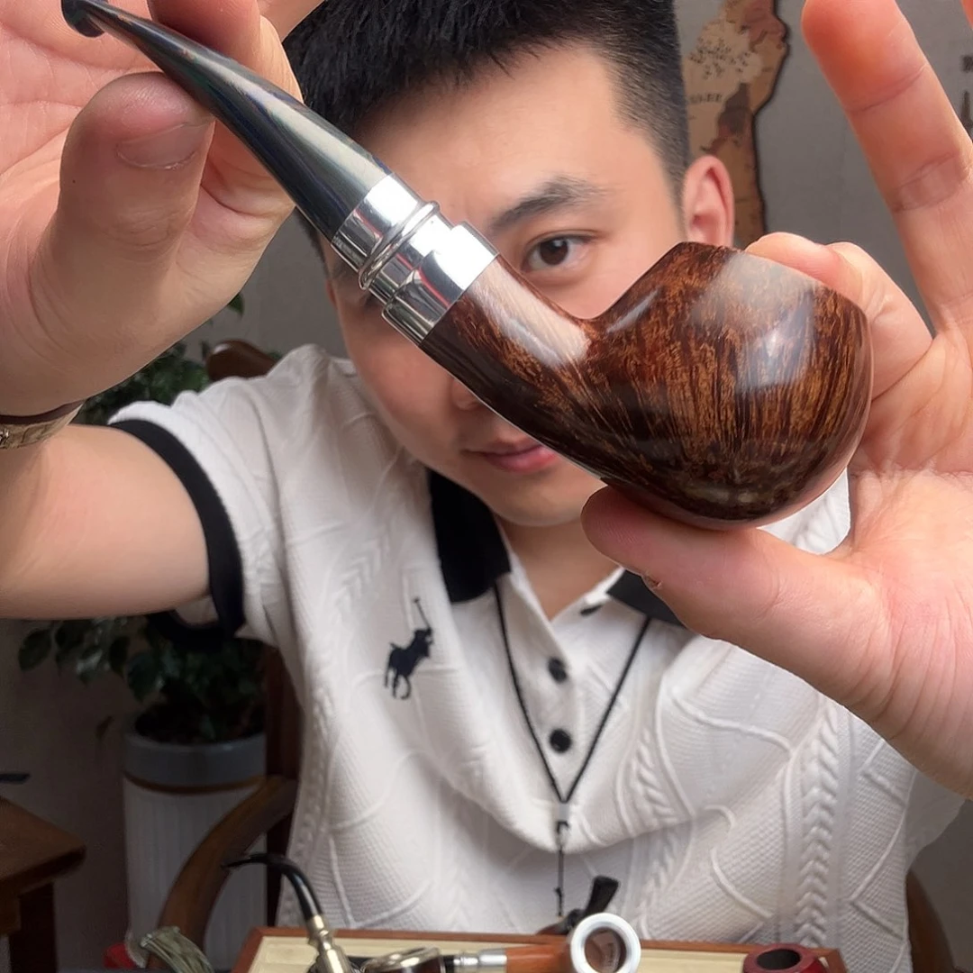 石楠木太**人意大利进口石楠木烟斗