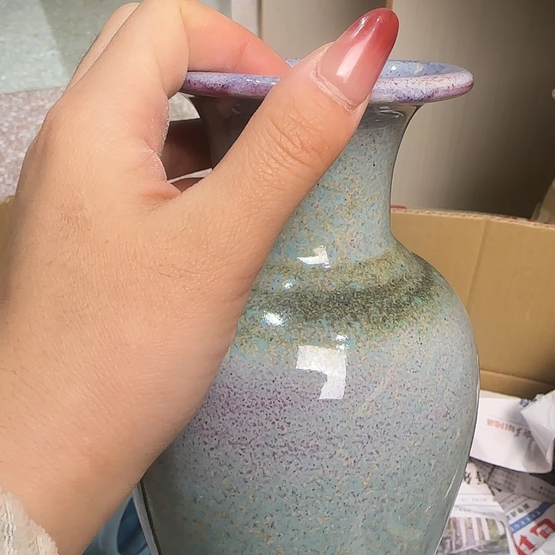 摆件陶郑家钧窑摆件